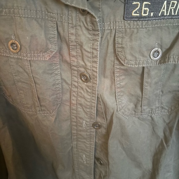 Ashley By 26 International Olive Utility Jacket - Picture 4 of 4